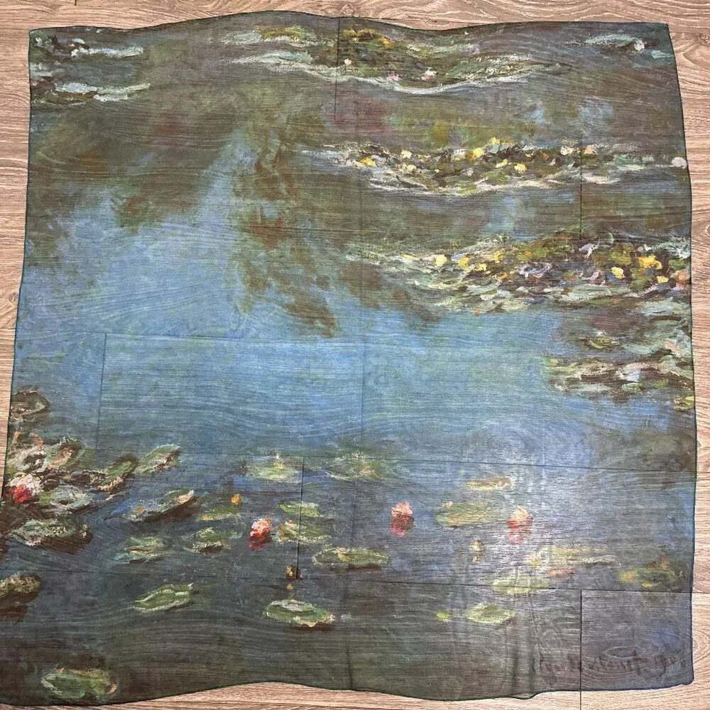 Claude Monet  Painting 1906s  Scarf 35